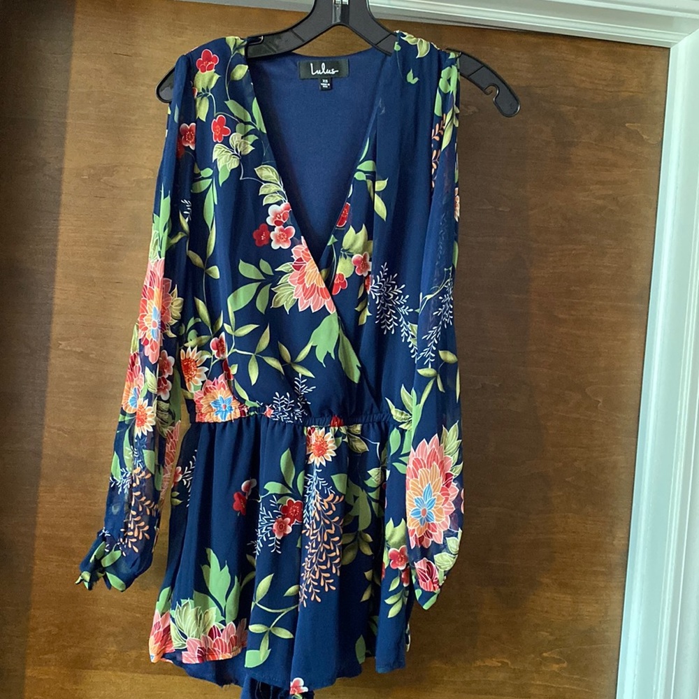 Long sleeve romper